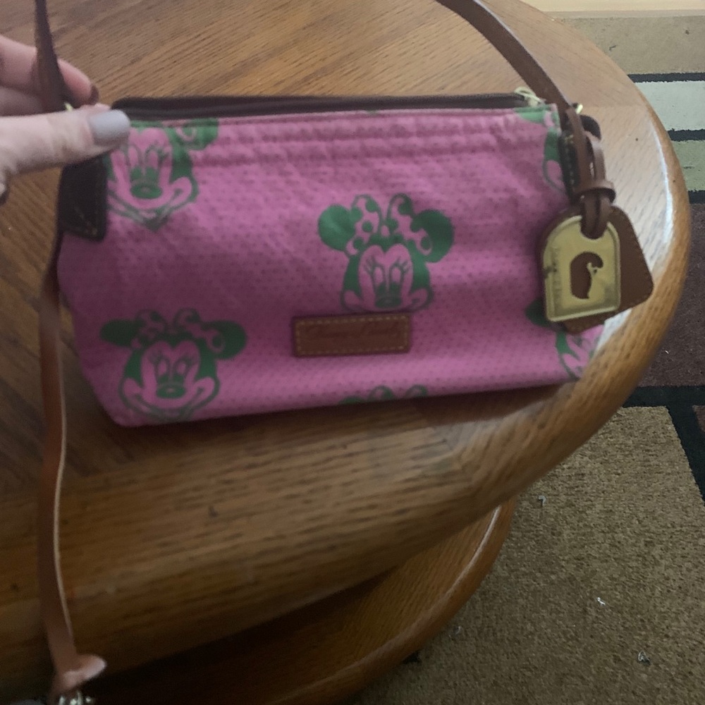 Pink and green Disney Dooney&Bourke